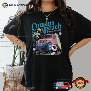 Cousins Beach Team Conrad Summer Vacation Comfort Colors Tee Cousins Beach Team Conrad Summer Vacation Comfort Colors Tee