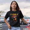 Crazy Hen Rooster F-Caw-F Meme T-shirt