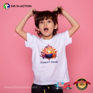 Custom 1st diwali celebration Kid Tee 3