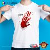 D4VD Bloody Hand Print T-shirt