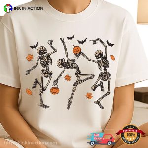 Dancing Skeleton Halloween Party T-shirt