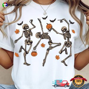 Dancing Skeleton Halloween Party T-shirt
