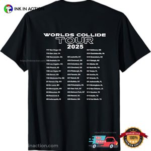 Descendants Zombies Worlds Collide Tour 2 Sided Shirt 1