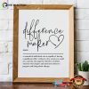 Difference Maker Definition Poster