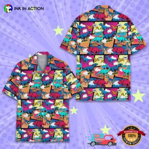 Dinosaurs Roar Hawaiian Shirt Dinosaurs Roar Hawaiian Shirt
