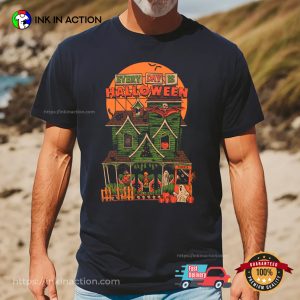 EVERY DAY IS HALLOWEEN Ghost House Graphic Tee