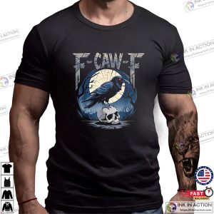 F-Caw-F Deadly Raven Full Moon Night T-shirt F-Caw-F Deadly Raven Full Moon Night T-shirt