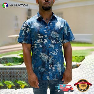 Fishs And Turtles Sea Lover Hawaiian Shirt
