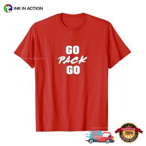 Go Pack Go, Green Bay Football T-shirt