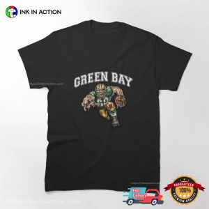 Green Bay Packers Football Warriors T shirt 4