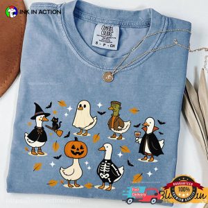 Halloween Goose Trick Or Treat Comfort Colors T-shirt
