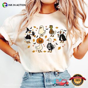 Halloween Goose Trick Or Treat Comfort Colors T-shirt Halloween Goose Trick Or Treat Comfort Colors T-shirt