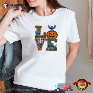 Halloween Love Stitch T-shirt
