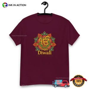 Happy Diwali Festival of Lights Comfort Colors Tee 3