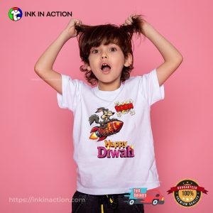 Happy Diwali Wile E. Coyote Looney Tunes T-shirt