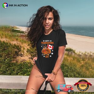 Happy Thanksgiving Eh Turkey Canada Thanksgiving T-shirt