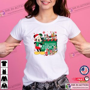 Hollywood Studios X-mas Disney Mickey And Friends T-shirt