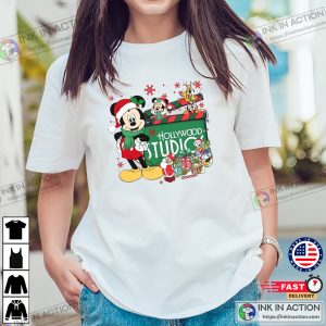 Hollywood Studios X-mas Disney Mickey And Friends T-shirt