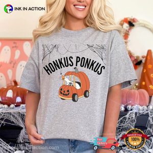 Honkus Ponkus Goose Pumpkin Car Comfort Colors Tee