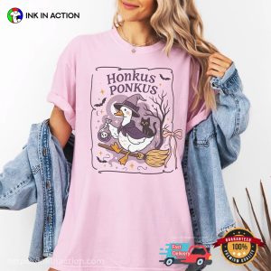 Honkus Ponkus Halloween Silly Goose Witch Comfort Colors Tee Honkus Ponkus Halloween Silly Goose Witch Comfort Colors Tee