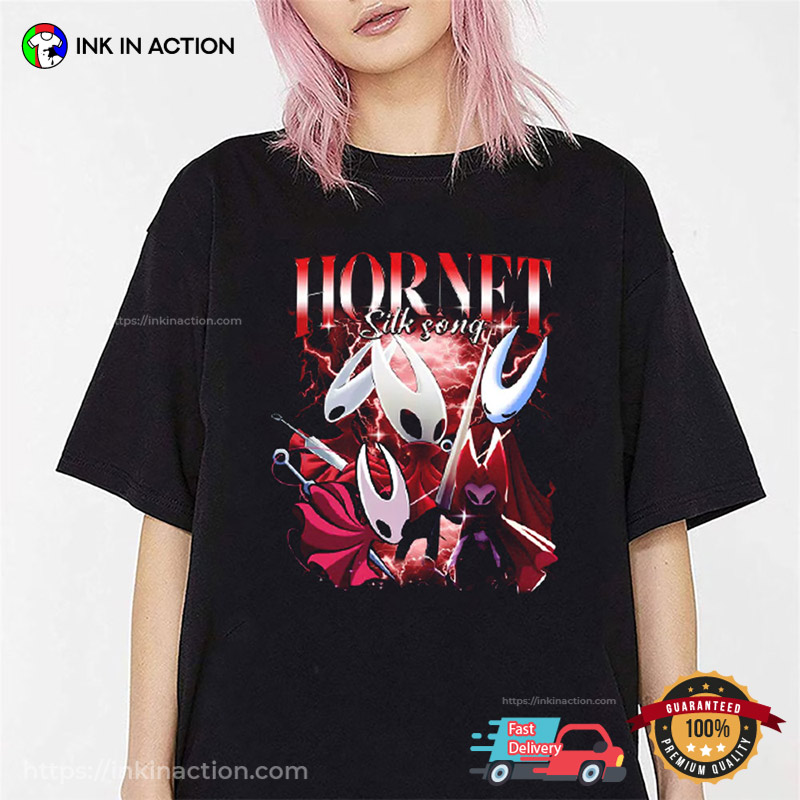 Hornet Hollow Knight Bug Warrior Indie Game Tee Hornet Hollow Knight Bug Warrior Indie Game Tee