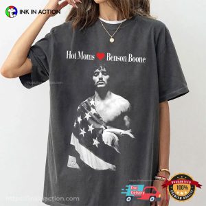 Hot Moms Love Benson Boone Funny Comfort Colors T-shirt