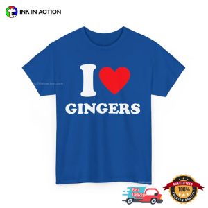 I Love Gingers, Gingers Lover Men T-shirt