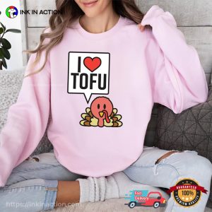 I Love Tofu Thanksgiving Turkey Vegan T shirt 2