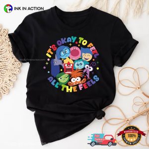 It’s Okay To Feel All The Feels Disney Inside Out Shirt