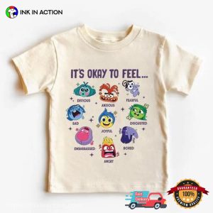 It’s Okay To Feel Inside Out Mental Health Shirt
