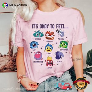 It’s Okay To Feel Inside Out Mental Health Shirt It’s Okay To Feel Inside Out Mental Health Shirt