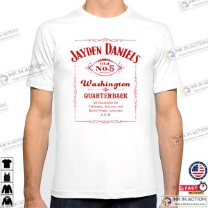 Jayden Daniels Washington Quarterback Football T-shirt Jayden Daniels Washington Quarterback Football T-shirt