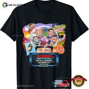 Jeff Dunham Artificial Intelligence Tour Black Shirt 2