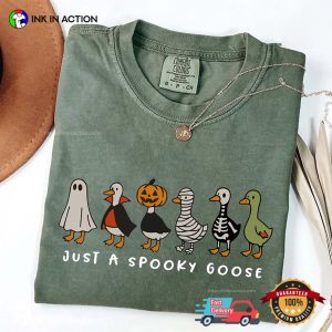 Just A Spokky Goose Comfort Colors T-shirt