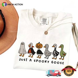 Just A Spokky Goose Comfort Colors T shirt 2