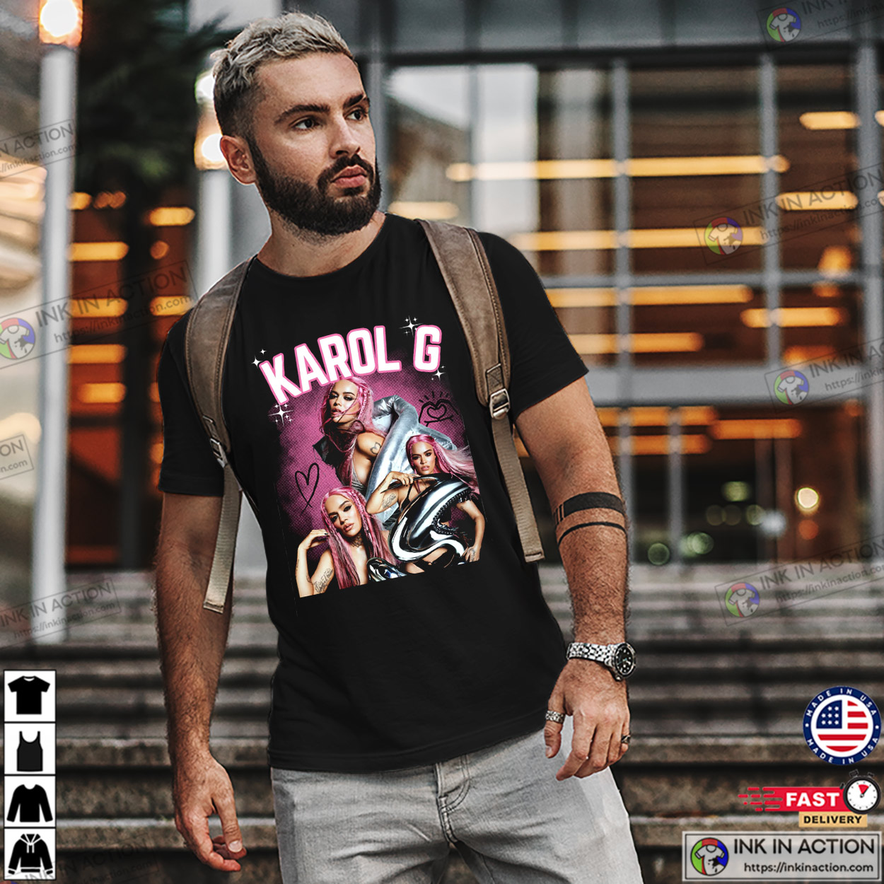 Karol G Concert 2025 Fan Graphic Tee Karol G Concert 2025 Fan Graphic Tee