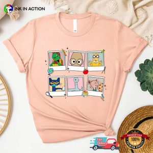 Kindergarten Back To School Cartoon Comfort Colors T shirt 3