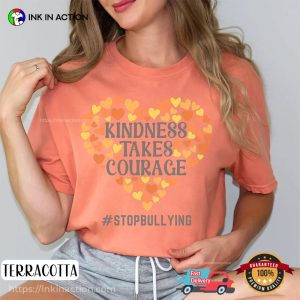 Kindness Takes Courage, Stop Bullying Comfort Colors T-shirt