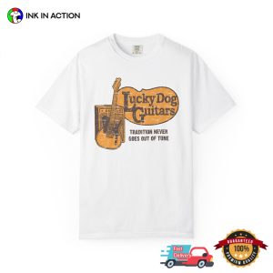 Lucky Dog Guitars Comfort Colors T shirt 2