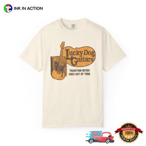 Lucky Dog Guitars Comfort Colors T shirt 3