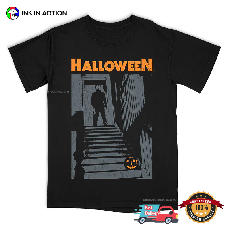 Michael Myers Killer Halloween Graphic Tee Michael Myers Killer Halloween Graphic Tee