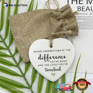 Never Underestimate The Difference Ornament Never Underestimate The Difference Ornament