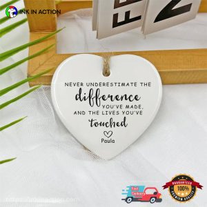 Never Underestimate The Difference Ornament