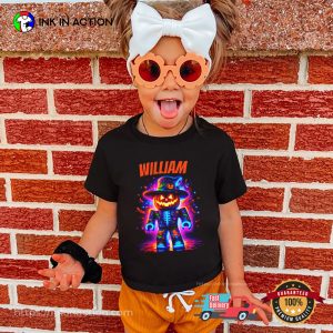 Personalized Halloween Roblox Pumpkin Skeleton T-shirt