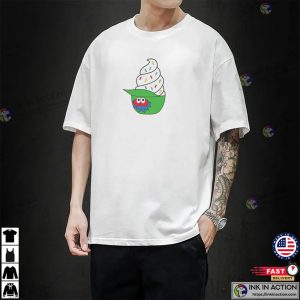 Phillie Phanatic Ice Cream, Philadelphia Phillies Baseball T-shirt
