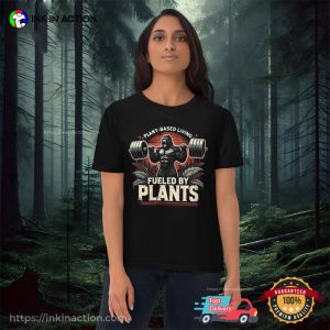 Plant-Based Living Fueled By Plants Gymmer Vegan T-shirt