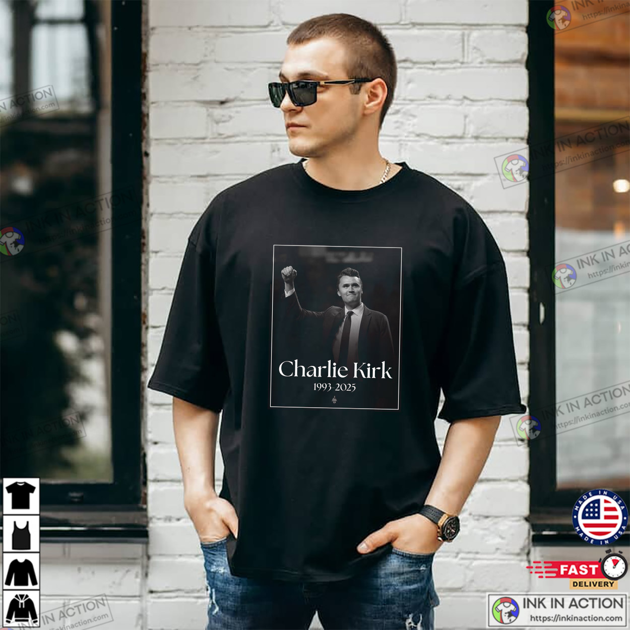 RIP Charlie Kirk 1993-2025 T-shirt RIP Charlie Kirk 1993-2025 T-shirt