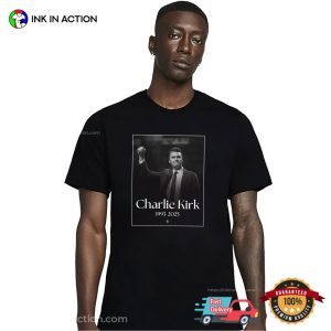 RIP Charlie Kirk 1993 2025 T shirt 3