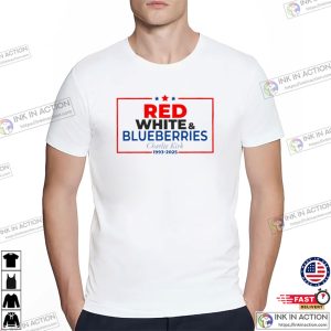 Red White And Blueberries, Charlie Kirk In Our Memory T-shirt Red White And Blueberries, Charlie Kirk In Our Memory T-shirt