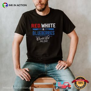 Red White And Blueberries, Love Charlie Kirk 1993 2025 T shirt 3